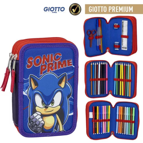 Sonic the Hedgehog Prime Sonic the Hedgehog Trousse à 3 couches remplie