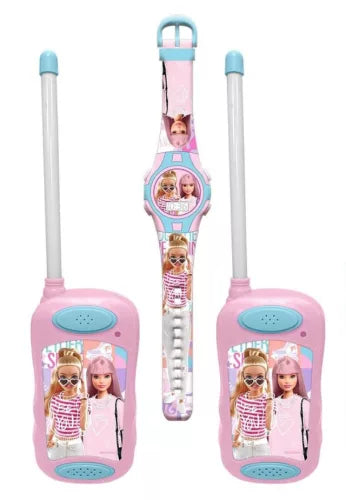 Barbie Talkie-walkie + ensemble montre numérique