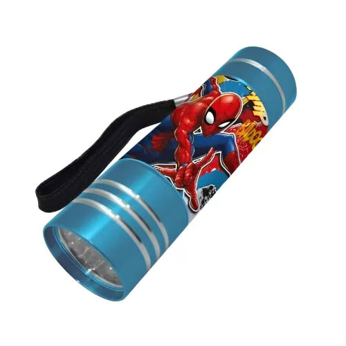 Spiderman Lampe de poche LED bleu clair