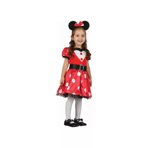 Costume Halloween Souris Rouge 92/104 cm